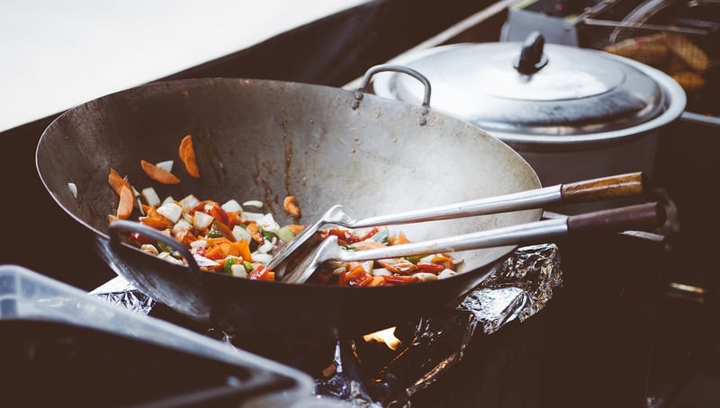 Interactive cooking class
